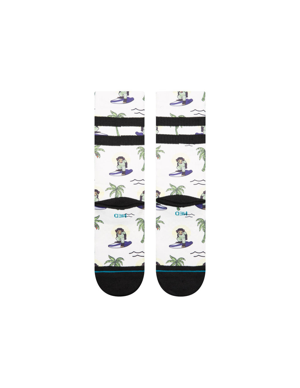STANCE SURFIN MONKEY CREW - White