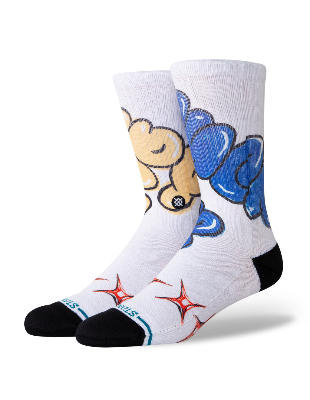 STANCE TRYIN SUCKER CREW - White