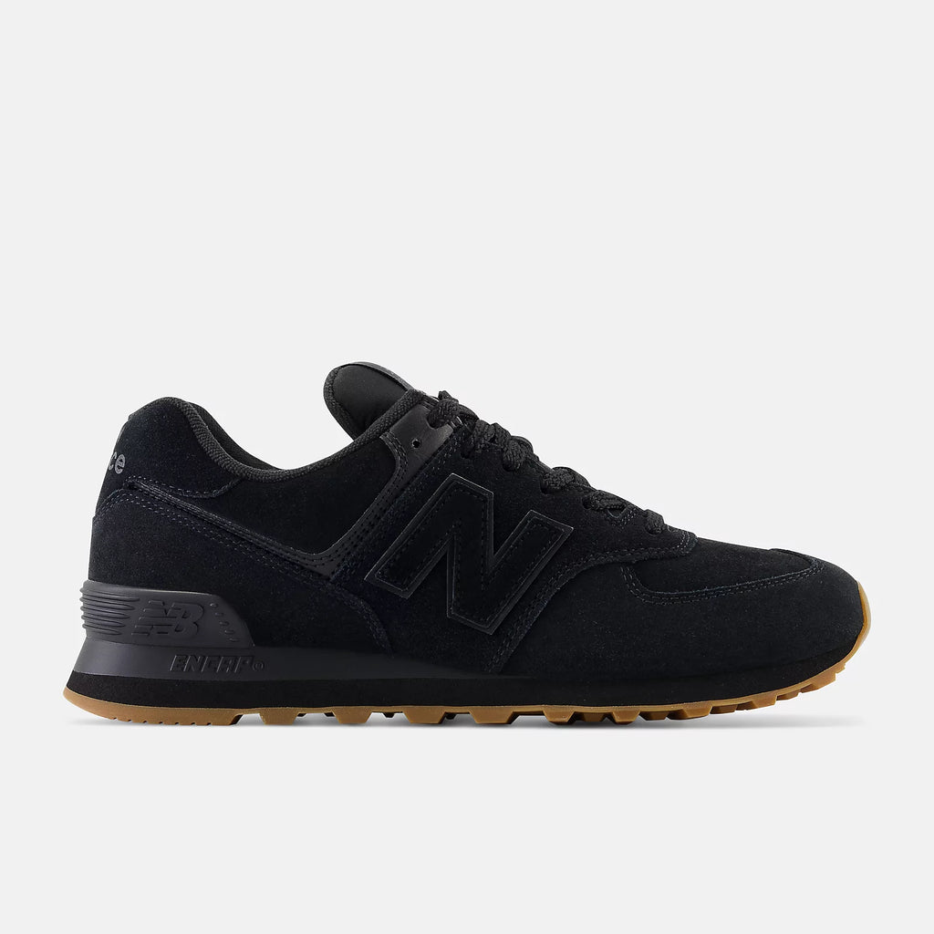 NEW BALANCE 574NBB - Black Black Gum