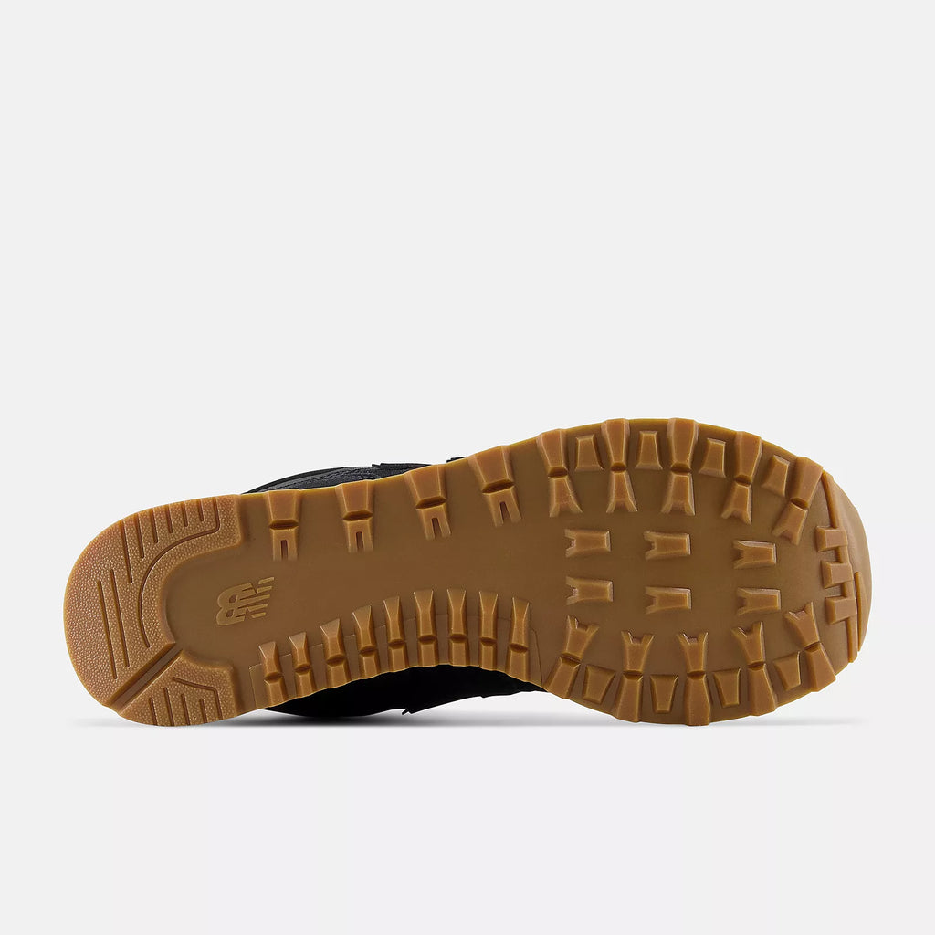 NEW BALANCE 574NBB - Black Black Gum