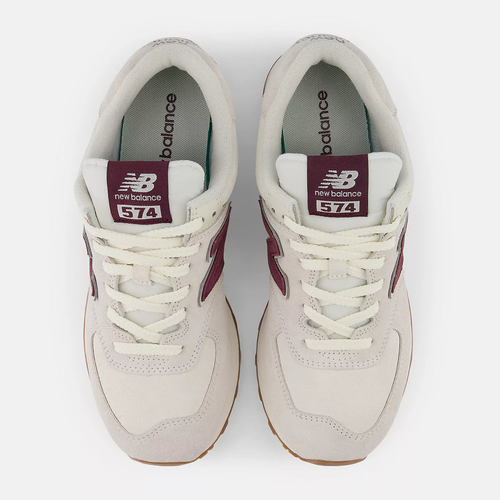 NEW BALANCE 574NOW - Off White Bordeaux