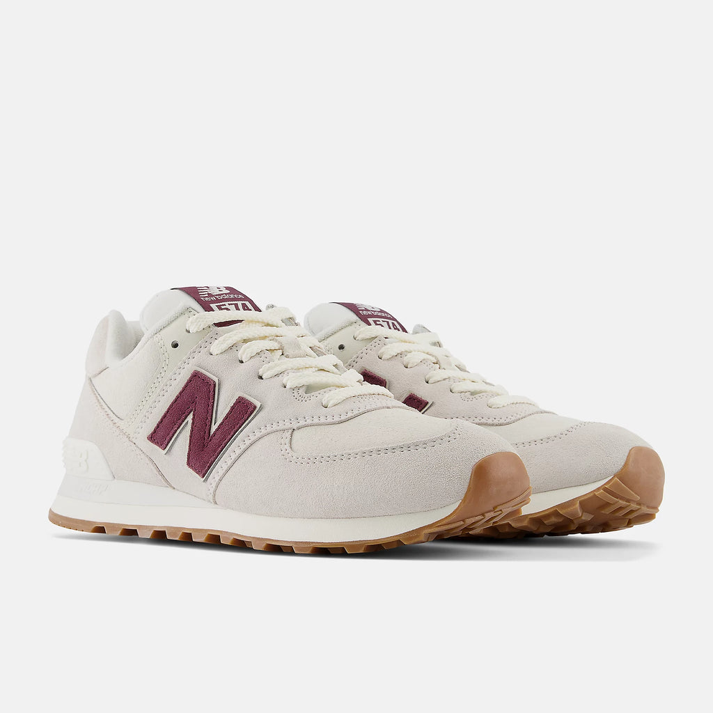 NEW BALANCE 574NOW - Off White Bordeaux