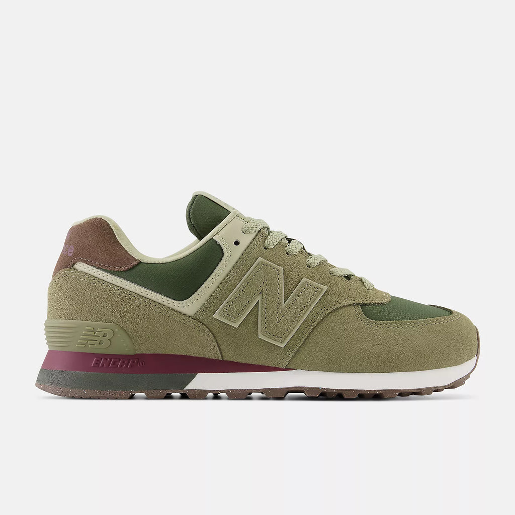 NEW BALANCE 574UBB - Olive Bone