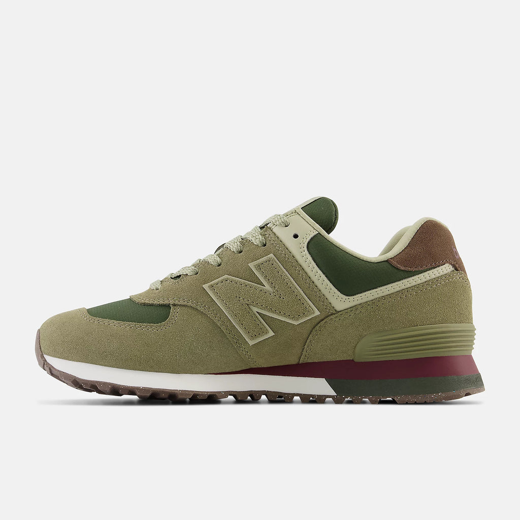 NEW BALANCE 574UBB - Olive Bone