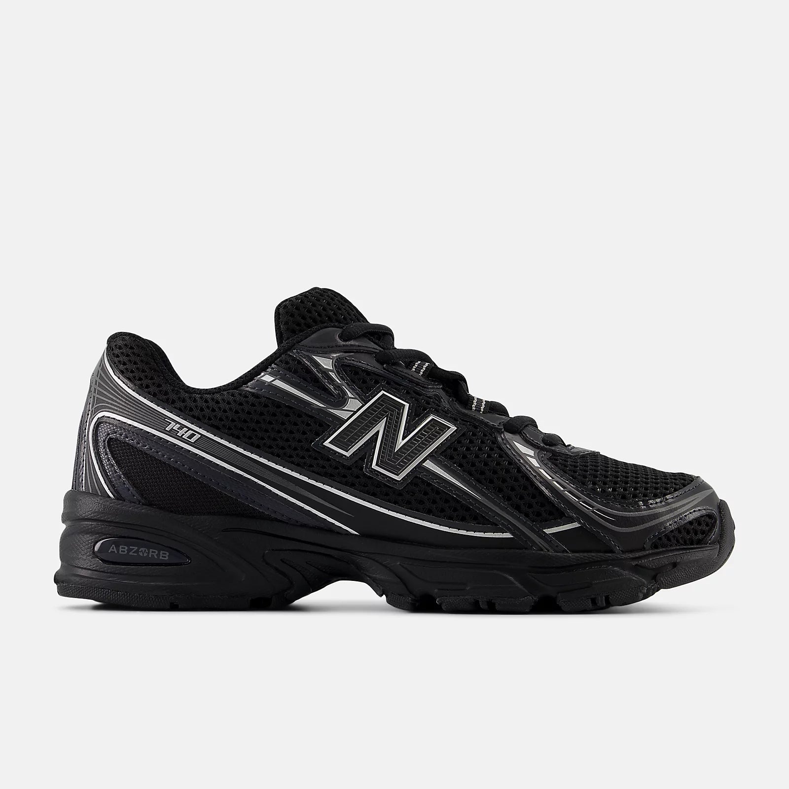 NEW BALANCE 740WN2 - Black Silver Metallic