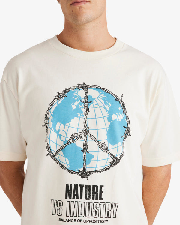 RVCA Global SS TEE - Natural