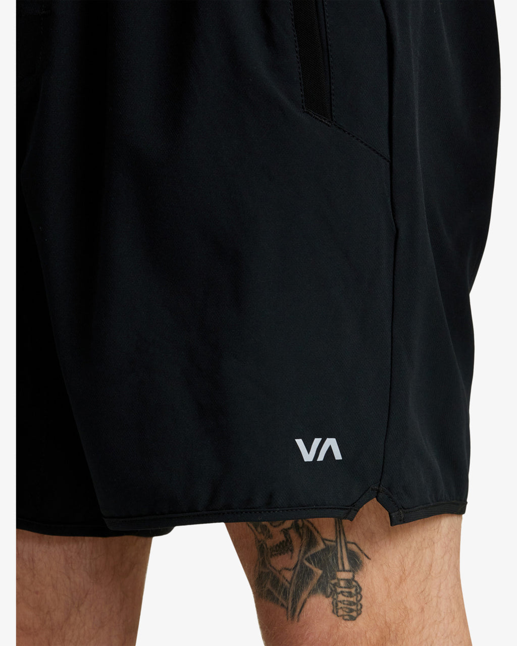 RVCA YOGGER STRETCH SHORT - Black