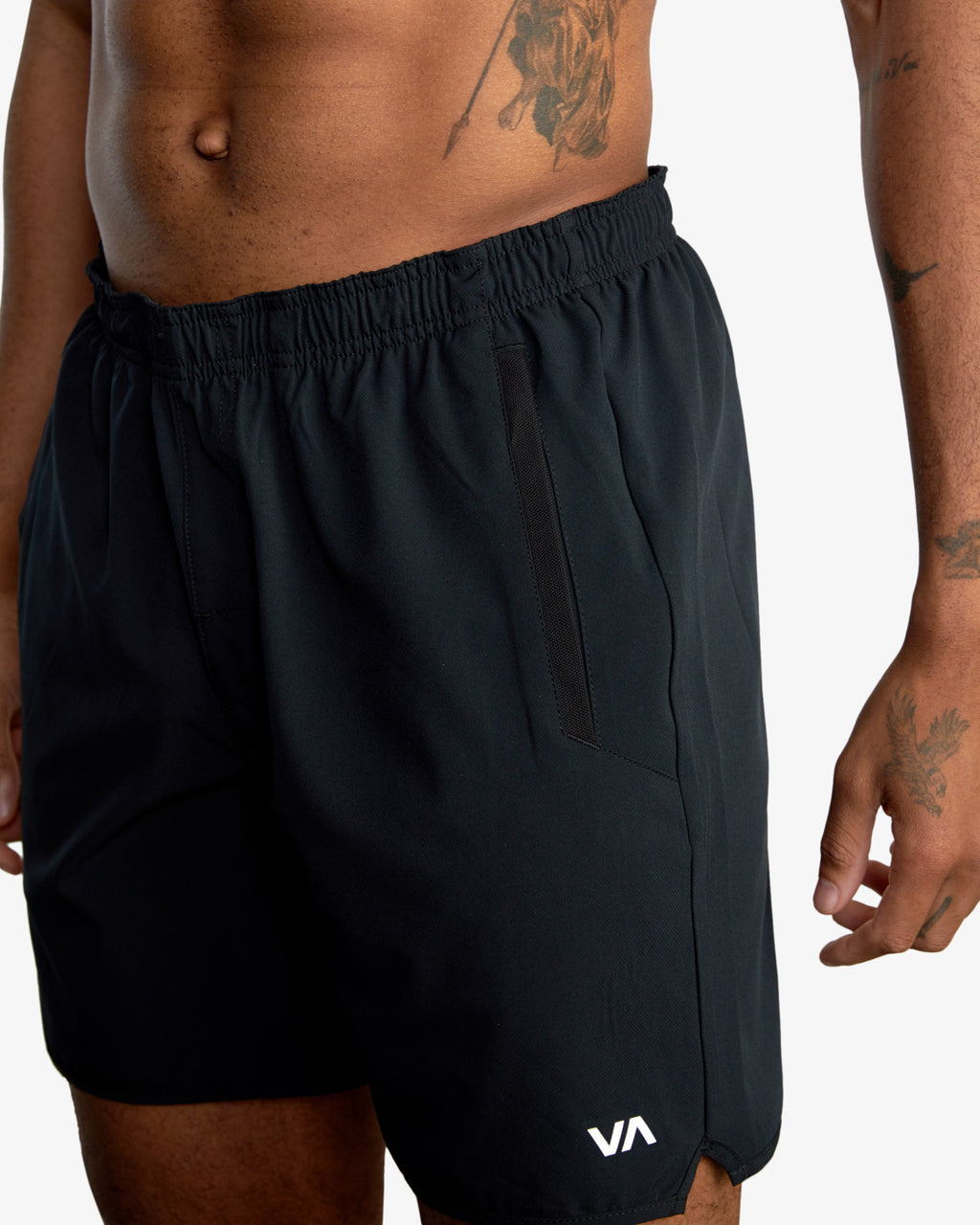 RVCA YOGGER STRETCH SHORT - Black