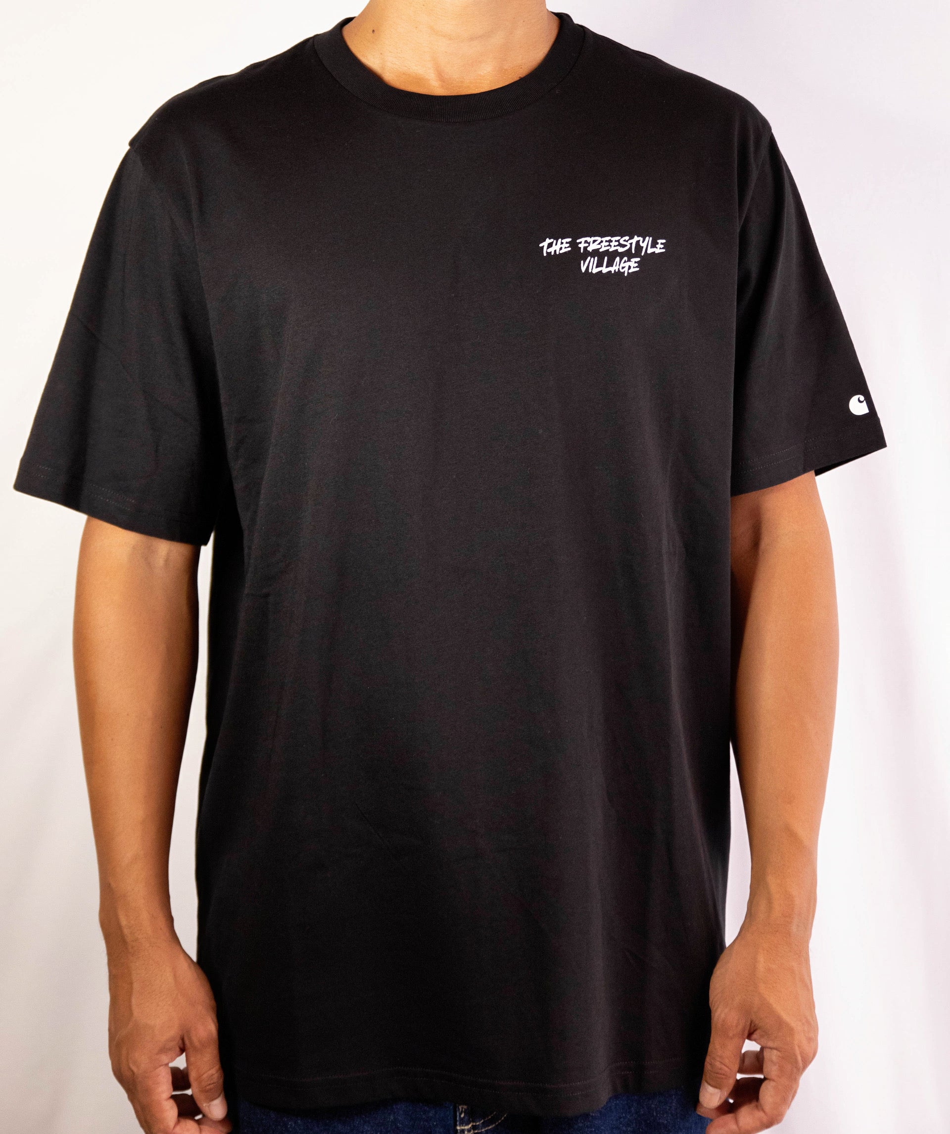 FREESTYLE IS COMING TO THE VILLAGE S/S Tee - Black White