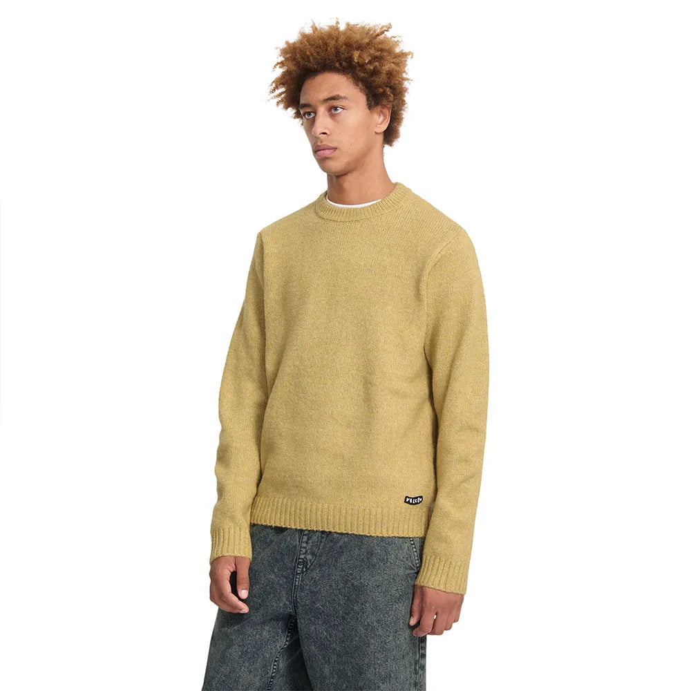 VOLCOM EDMONDER II SWEATER - Mustard