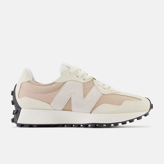 NEW BALANCE 327UM - Natural leather,Suede leather,Mesh,Textile