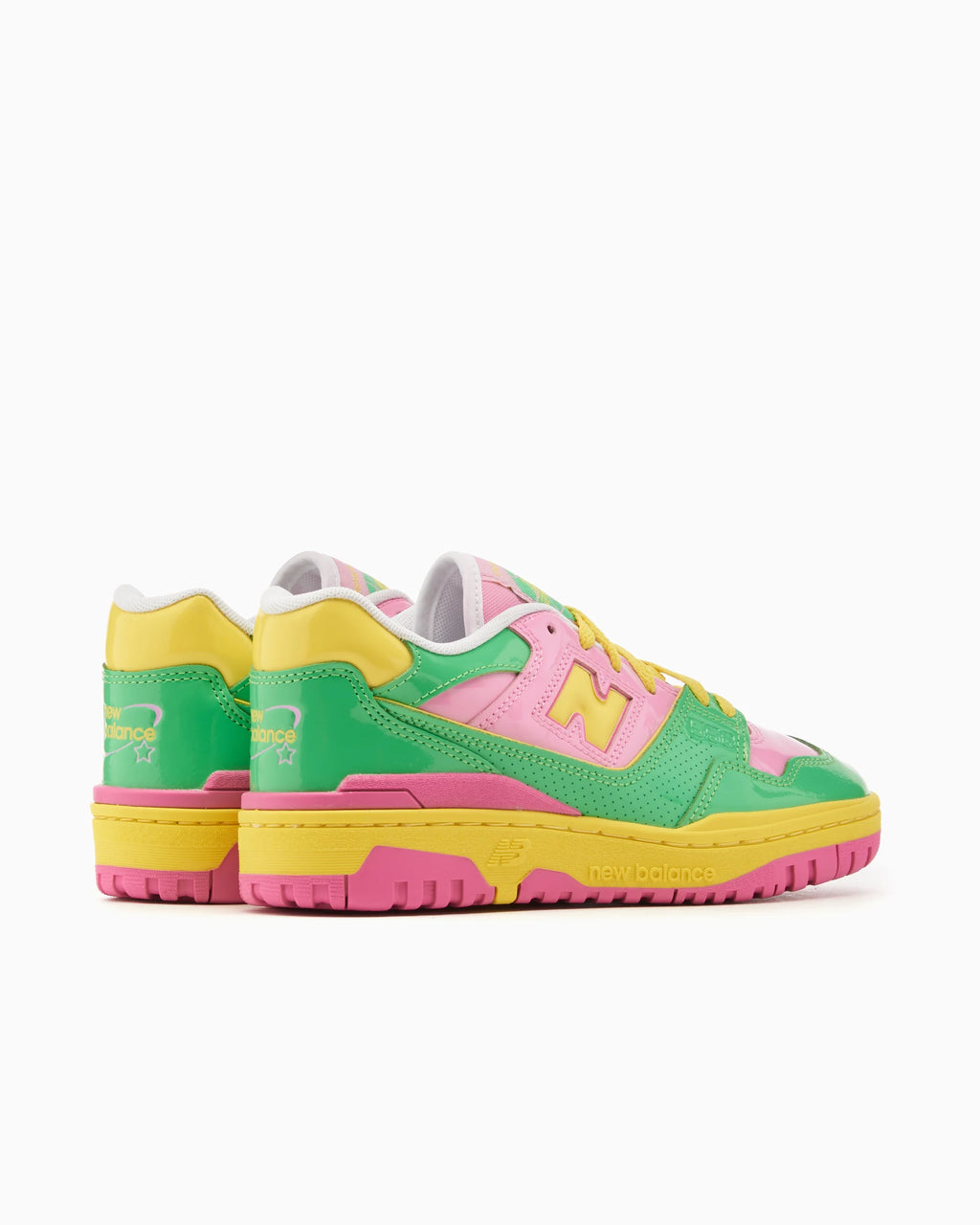 NEW BALANCE 550YKA - Pink Green Lime