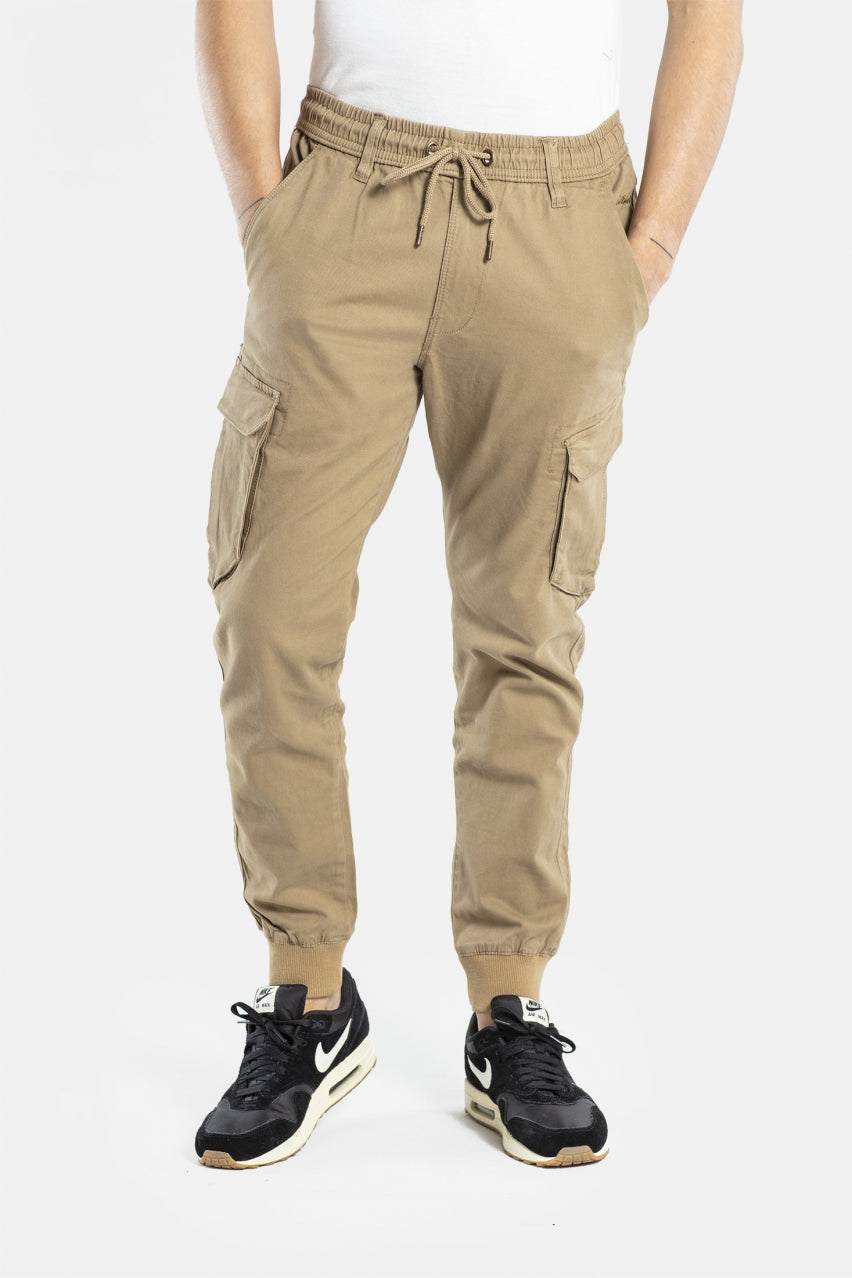 REELL REFLEX RIB CARGO PANT - DARK SAND freeshipping - FREESTYLE LLORET