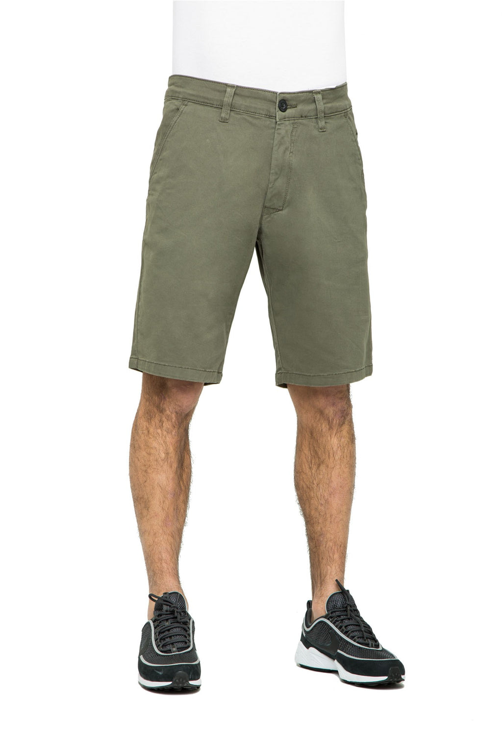 REEL FLEX GRIP CHINO SHORT - OLIVE freeshipping - FREESTYLE LLORET