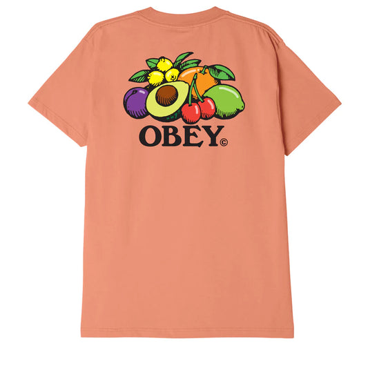 OBEY BOWL OF FRUIT SS TEE - CITRUS