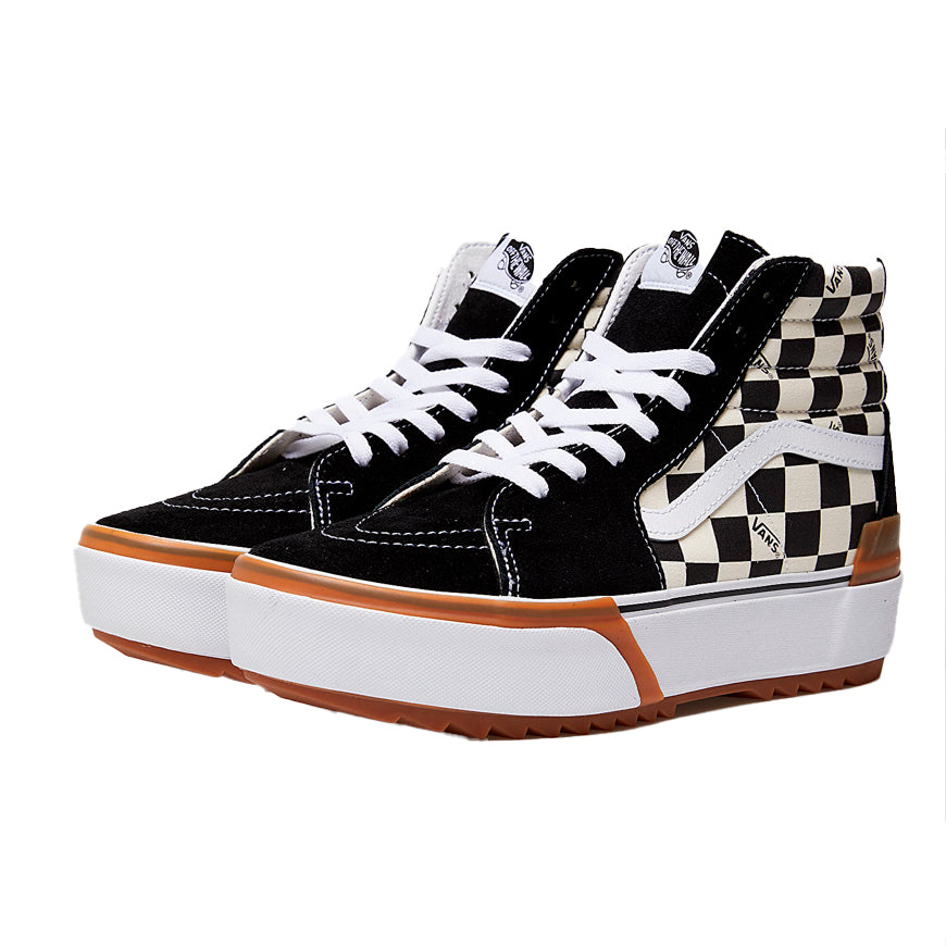 VANS CHECKERBOARD SK8-HI STACKED - CHECKERBOARD MULTI TRUE freeshipping - FREESTYLE LLORET