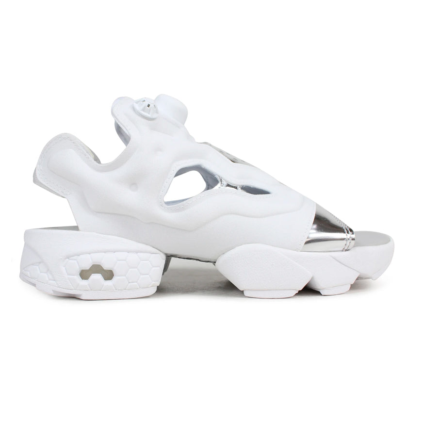 REEBOK INSTAPUMP FURY SANDAL MAG - WHITE SILVER / WHITE freeshipping - FREESTYLE LLORET