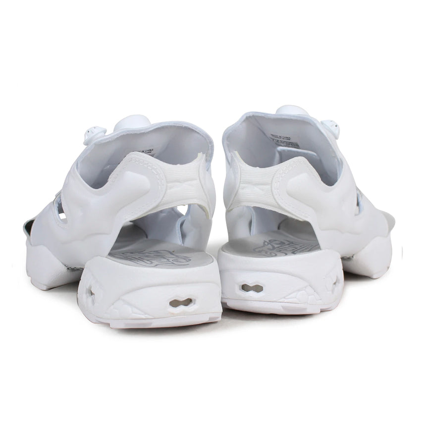 REEBOK INSTAPUMP FURY SANDAL MAG - WHITE SILVER / WHITE freeshipping - FREESTYLE LLORET