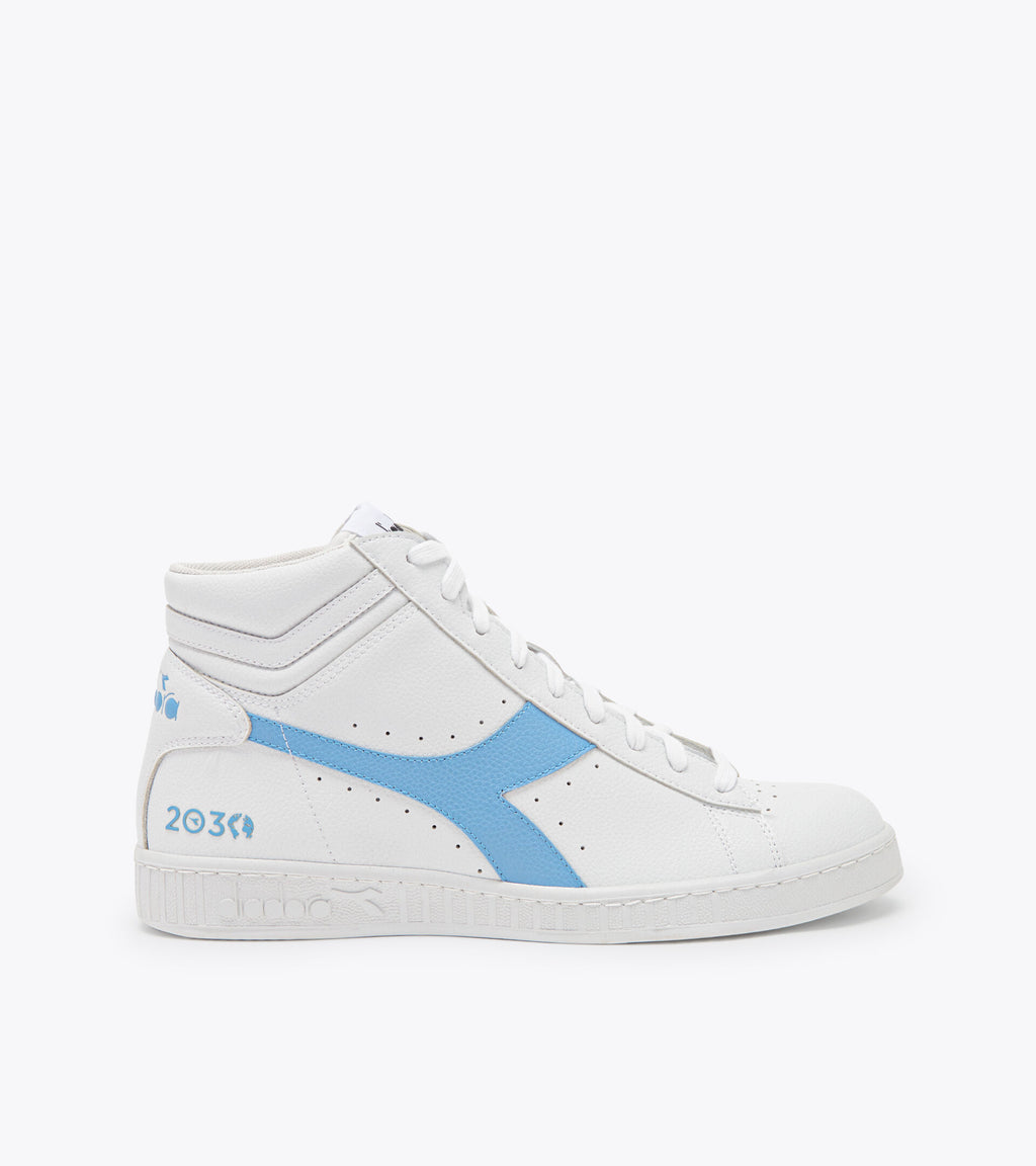 DIADORA GAME L HIGH - White Sky Grey