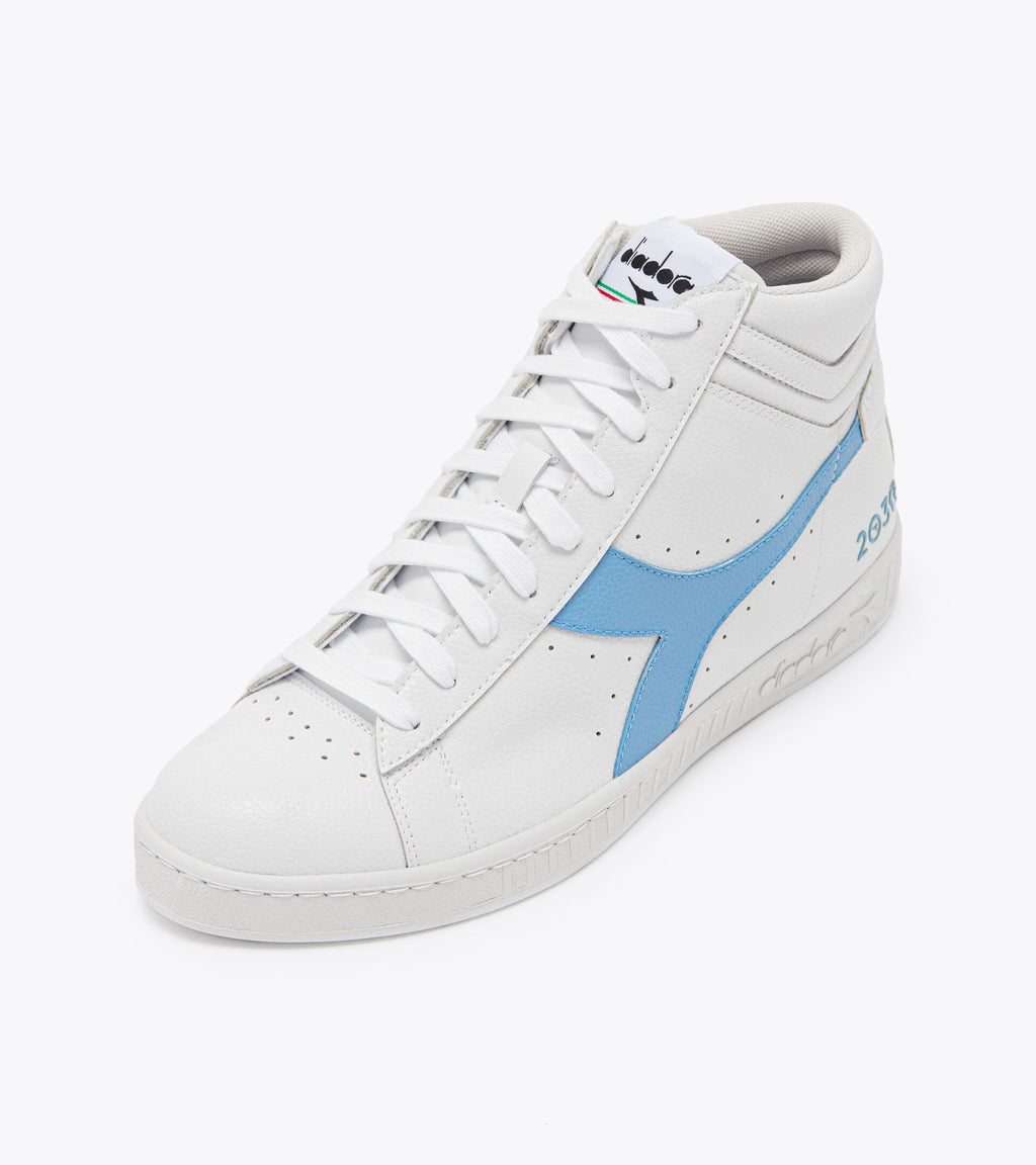 DIADORA GAME L HIGH - White Sky Grey