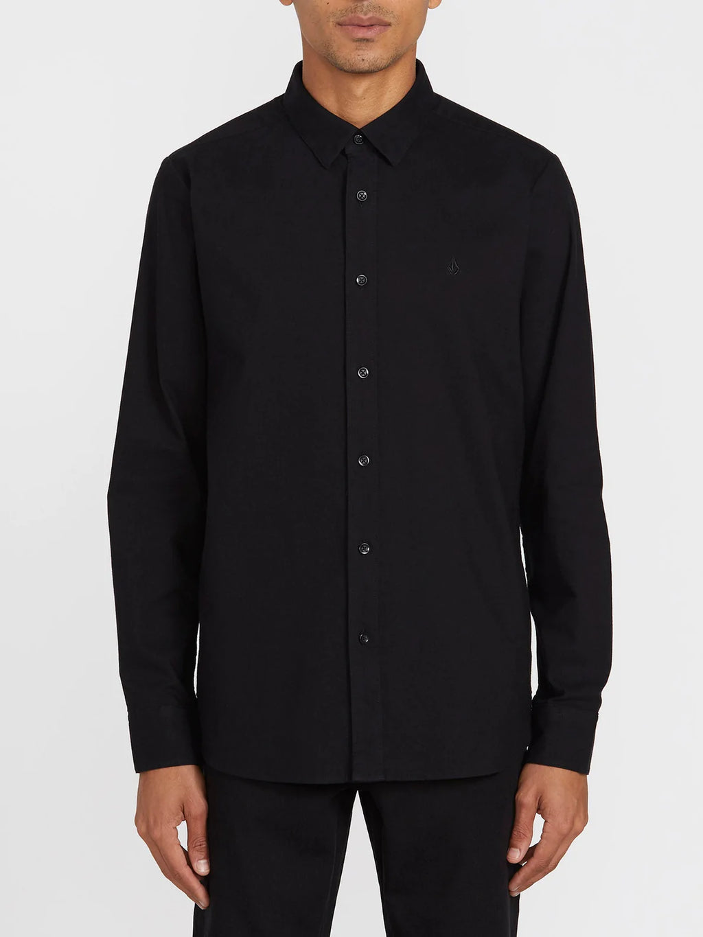VOLCOM OXFORD L/S STRETCH  - NEW BLACK - FREESTYLE LLORET