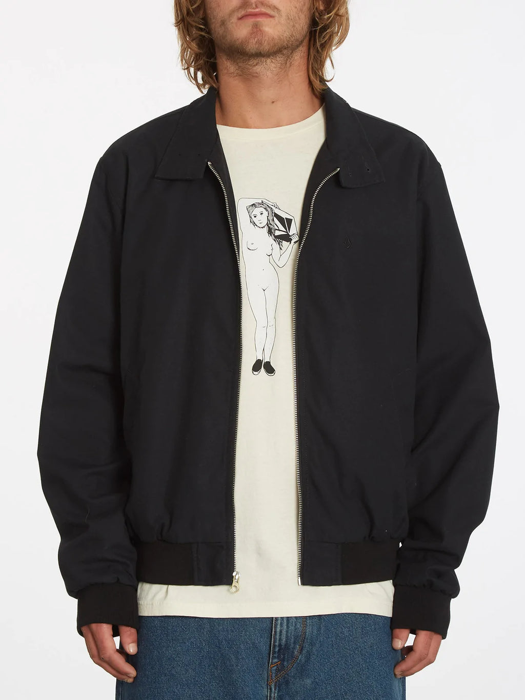 VOLCOM JACKET HARRINGSTONE - BLACK - FREESTYLE LLORET