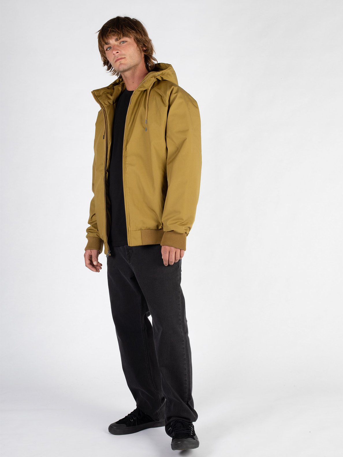 Volcom hernan on sale jacket burnt khaki