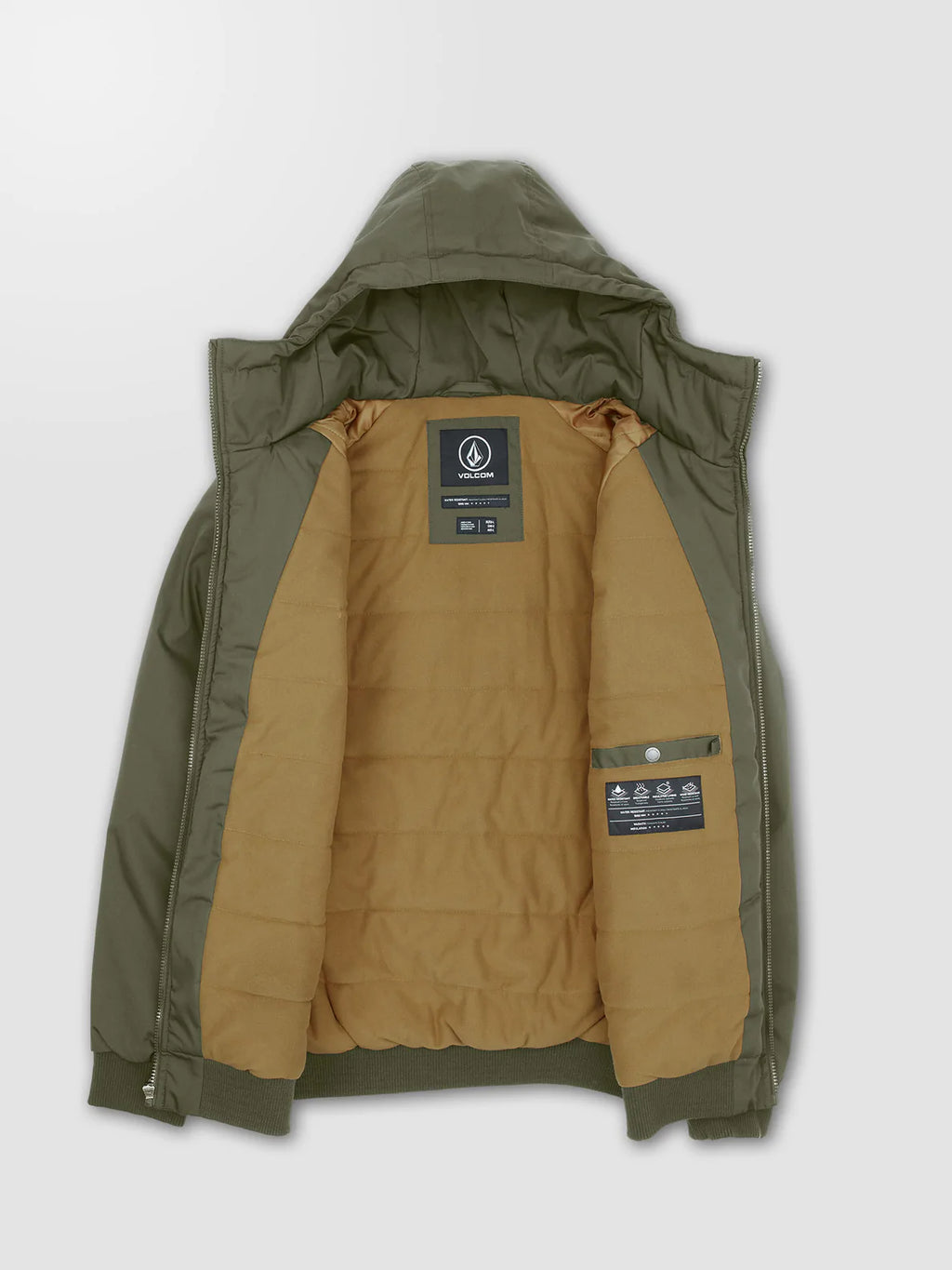 VOLCOM HERNAN JACKET 10K - WINTERMOSS