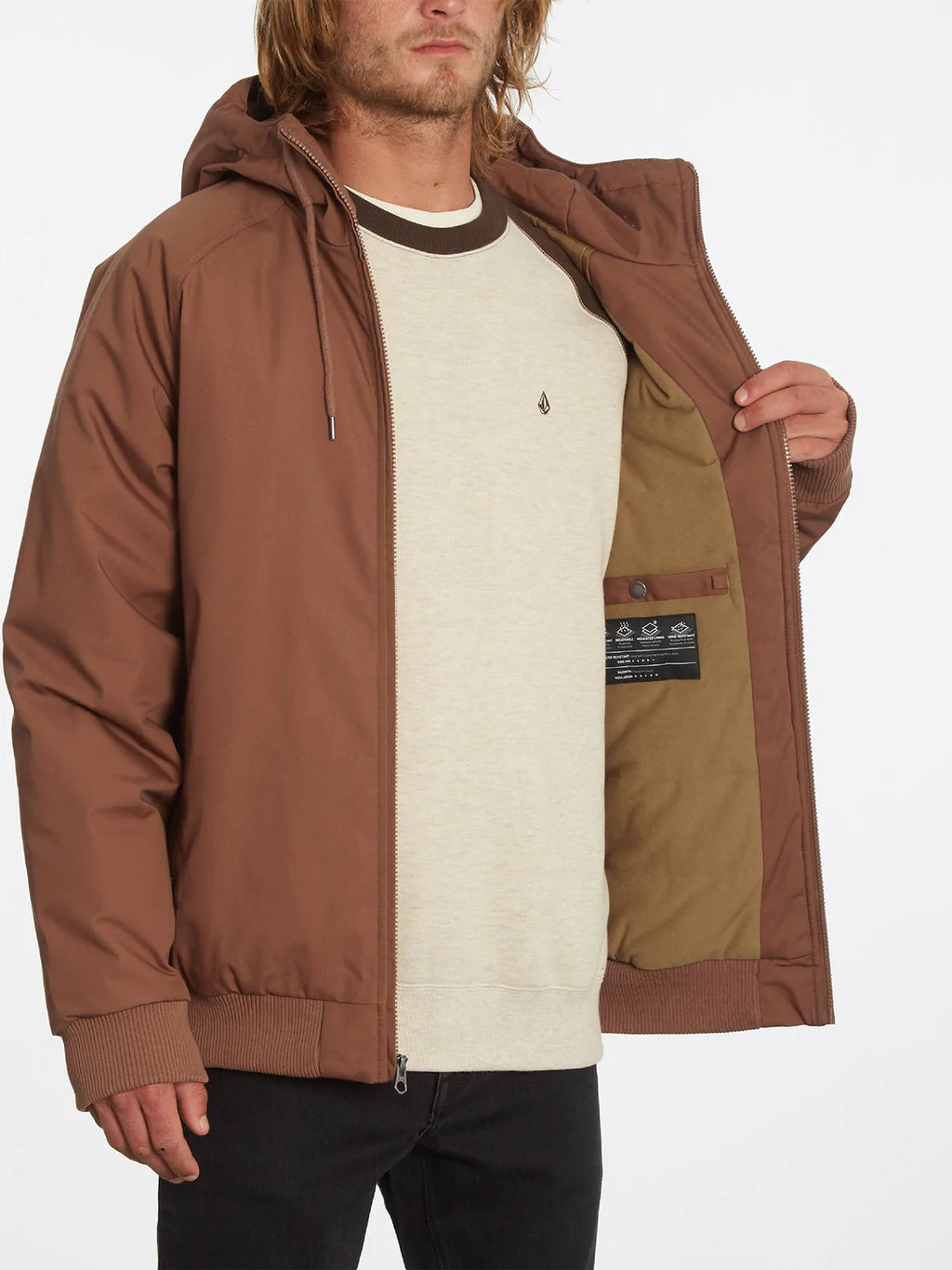 VOLCOM HERNAN JACKET 5K - MOCHA