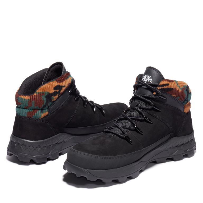 TIMBERLAND - BOTAS BROOKLYN MID HIKER  - BLACK / BLACK-CAMO - FREESTYLE LLORET