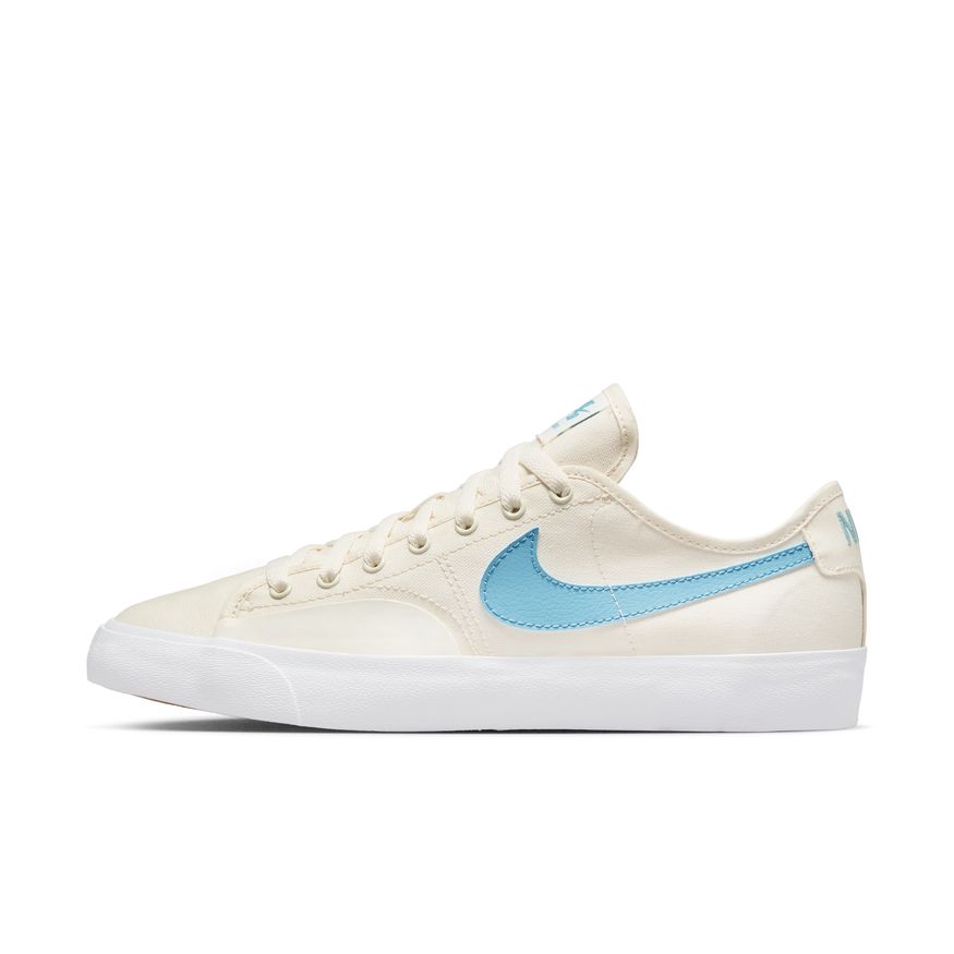 NIKE SB BLAZER COURT - Phantom/Phantom/Gum Light Brown/Cerulean - FREESTYLE LLORET