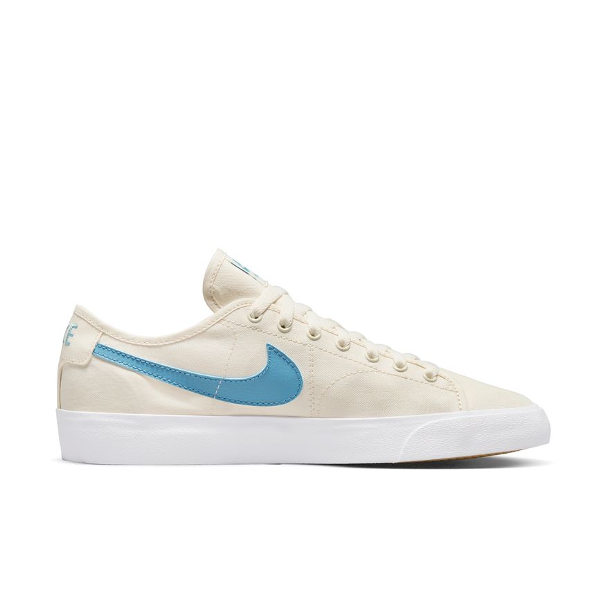 NIKE SB BLAZER COURT - Phantom/Phantom/Gum Light Brown/Cerulean - FREESTYLE LLORET