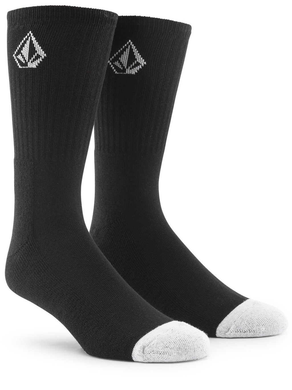VOLCOM FULL STONE SOCKS 3-PACK - BLACK freeshipping - FREESTYLE LLORET