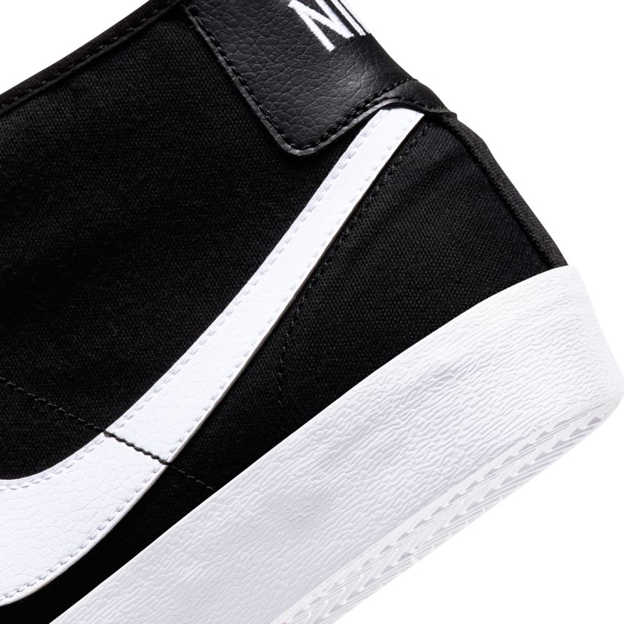 NIKE SB BLAZER COURT MID - BLACK / WHITE freeshipping - FREESTYLE LLORET