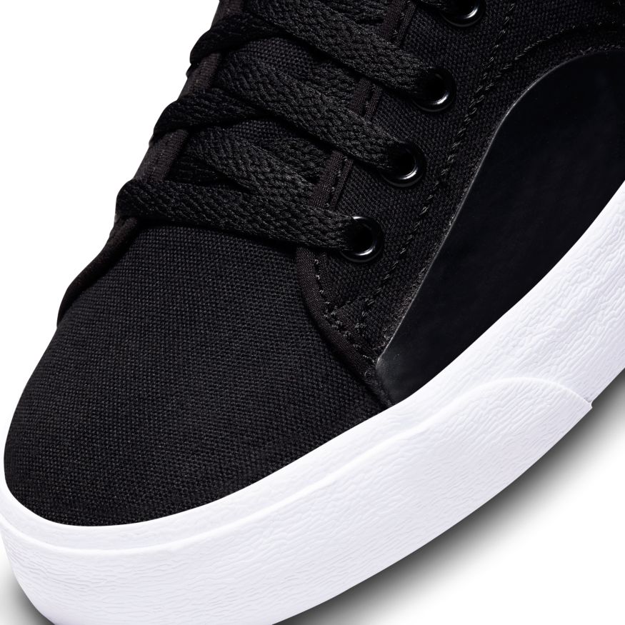 NIKE SB BLAZER COURT MID - BLACK / WHITE freeshipping - FREESTYLE LLORET