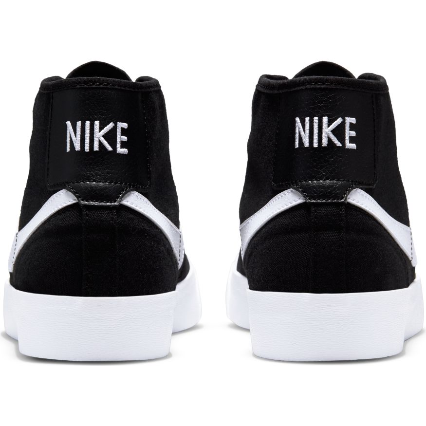 NIKE SB BLAZER COURT MID - BLACK / WHITE freeshipping - FREESTYLE LLORET