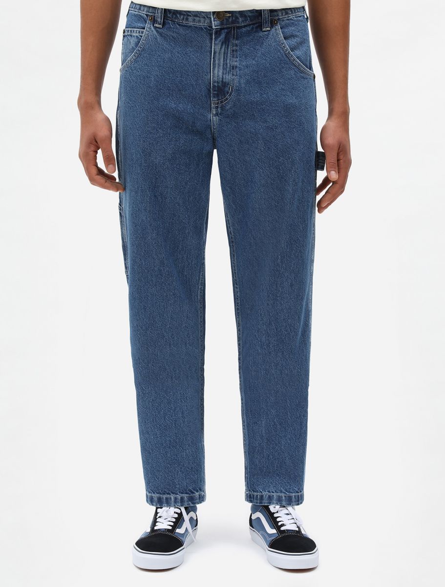 DICKIES GARYVILLE DENIM PANT - CLASSIC BLUE