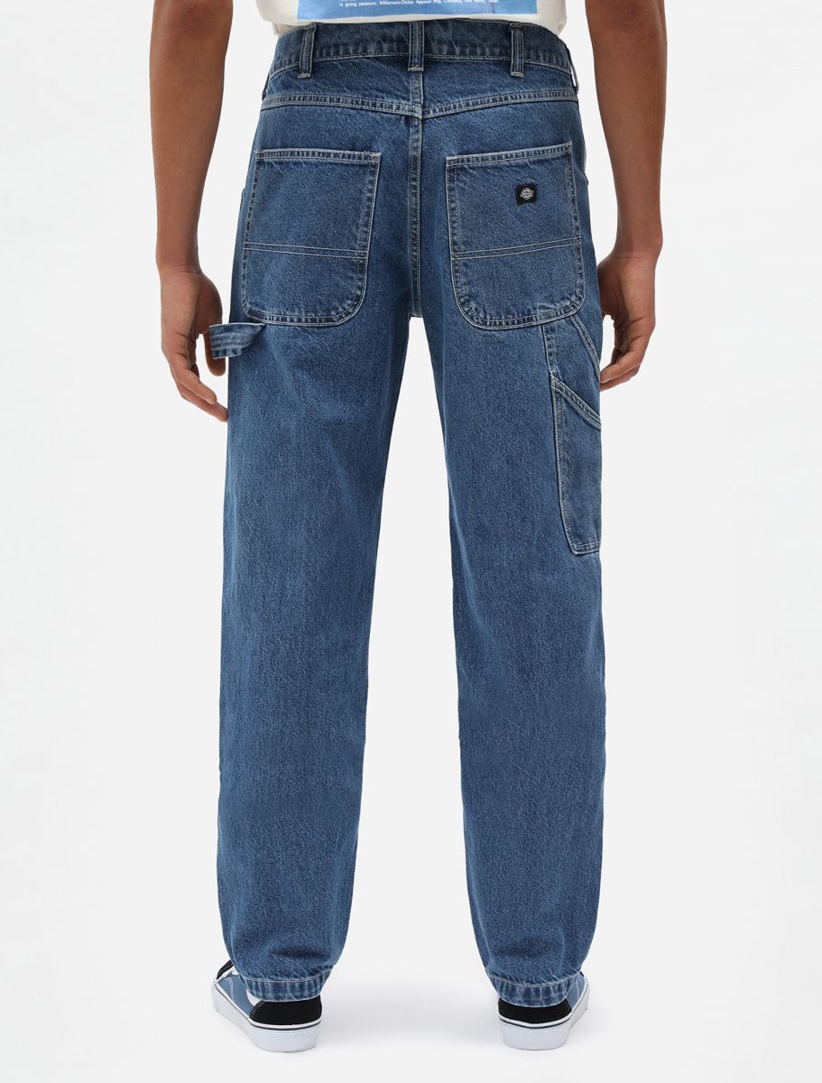 DICKIES GARYVILLE DENIM PANT - CLASSIC BLUE