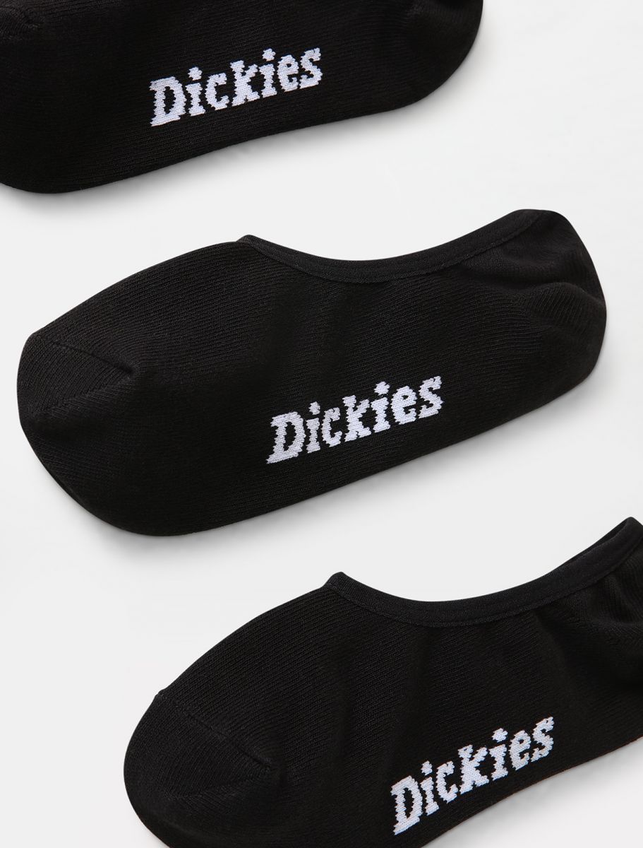 DICKIES INVISIBLE SOCKS 3-PACK - Black