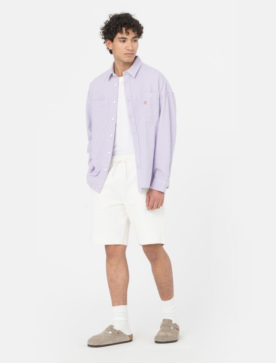 DICKIES MAPLETON SWEAT SHORT - ECRU