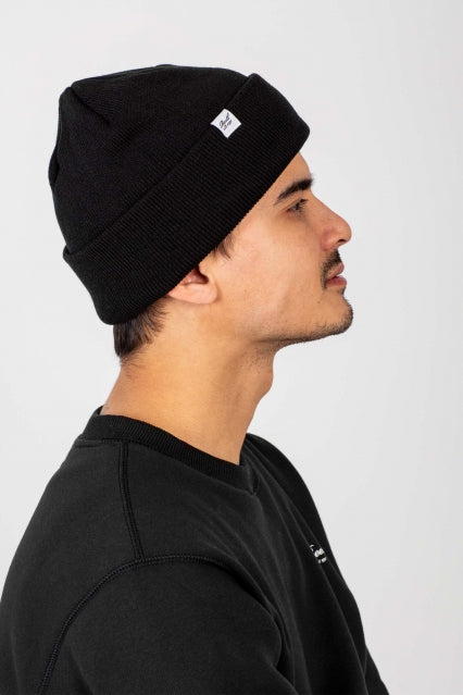 REELL BEANIE - BLACK freeshipping - FREESTYLE LLORET