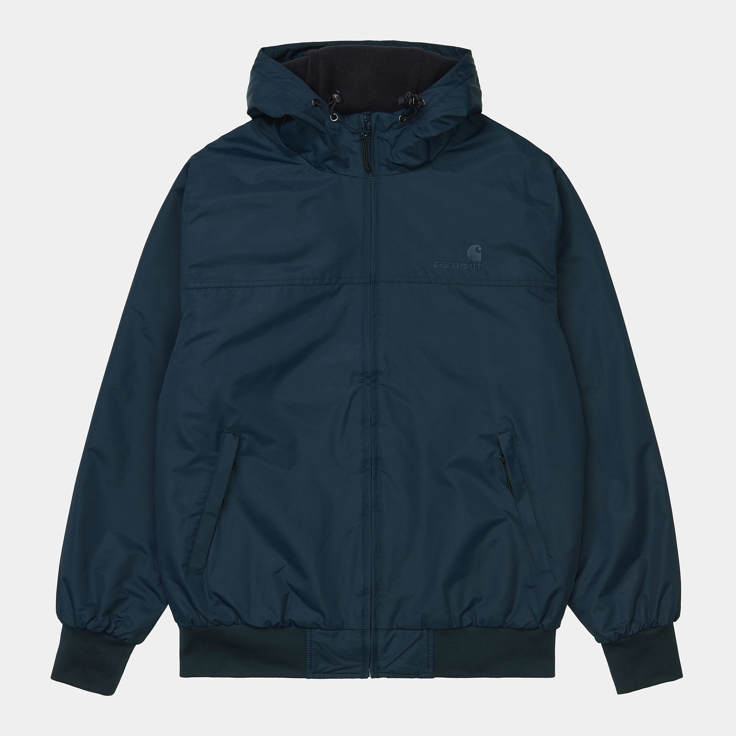 CARHARTT WIP HOODED KYLE JACKET DARK NAVY