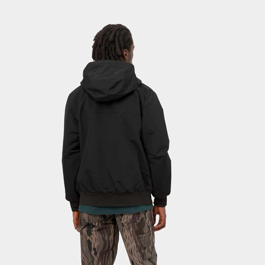 CARHARTT HOODED SAIL JACKET - BLACK / WHITE freeshipping - FREESTYLE LLORET