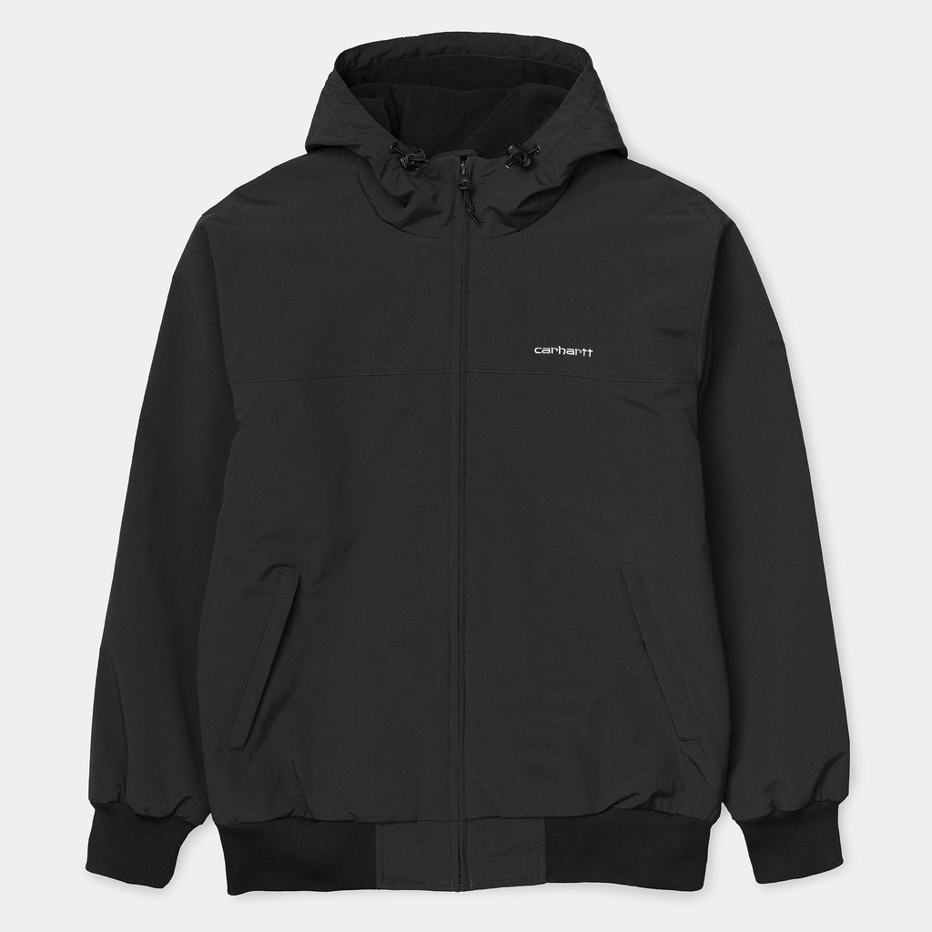 CARHARTT HOODED SAIL JACKET - BLACK / WHITE freeshipping - FREESTYLE LLORET
