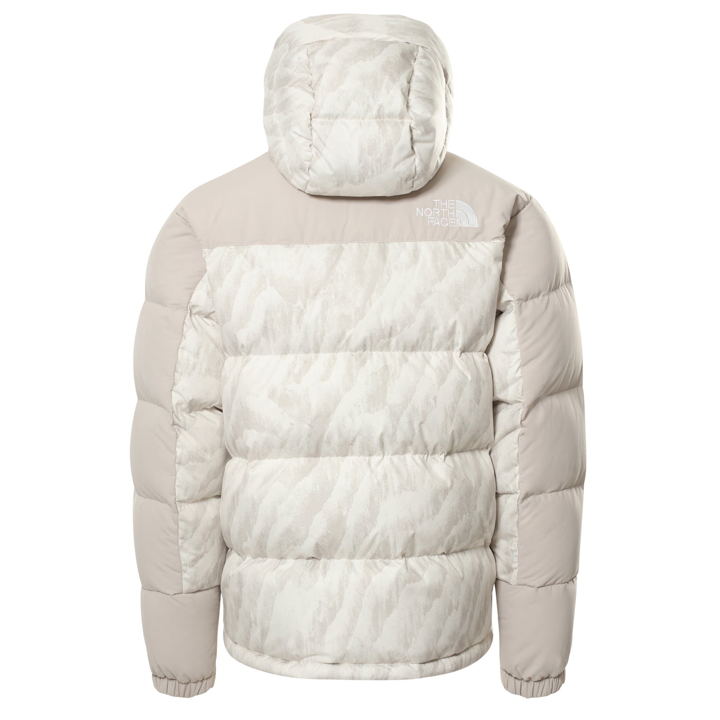THE NORTH FACE - PRINTED DOWN JACKET - silver gray wooden tiger print 