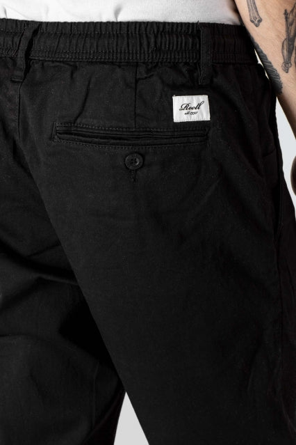 REELL REFLEX LOOSE CHINO PANT - BLACK freeshipping - FREESTYLE LLORET