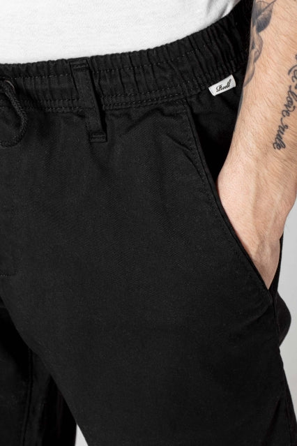 REELL REFLEX LOOSE CHINO PANT - BLACK freeshipping - FREESTYLE LLORET