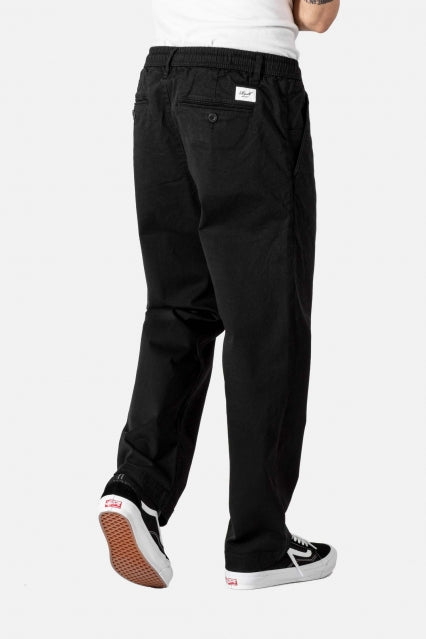 REELL REFLEX LOOSE CHINO PANT - BLACK freeshipping - FREESTYLE LLORET