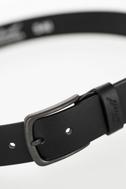 REELL ALL BLACK BUCKLE BELT - BLACK freeshipping - FREESTYLE LLORET