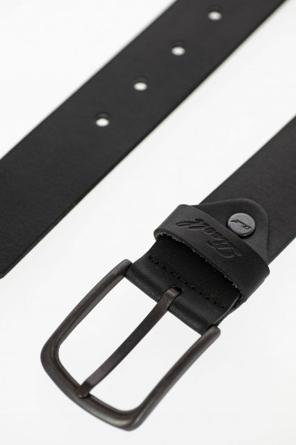 REELL ALL BLACK BUCKLE BELT - BLACK freeshipping - FREESTYLE LLORET